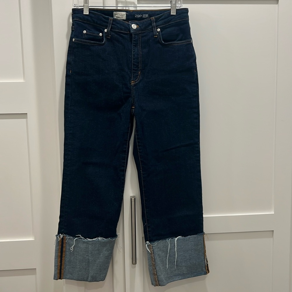 Pilcro large cuff jean
